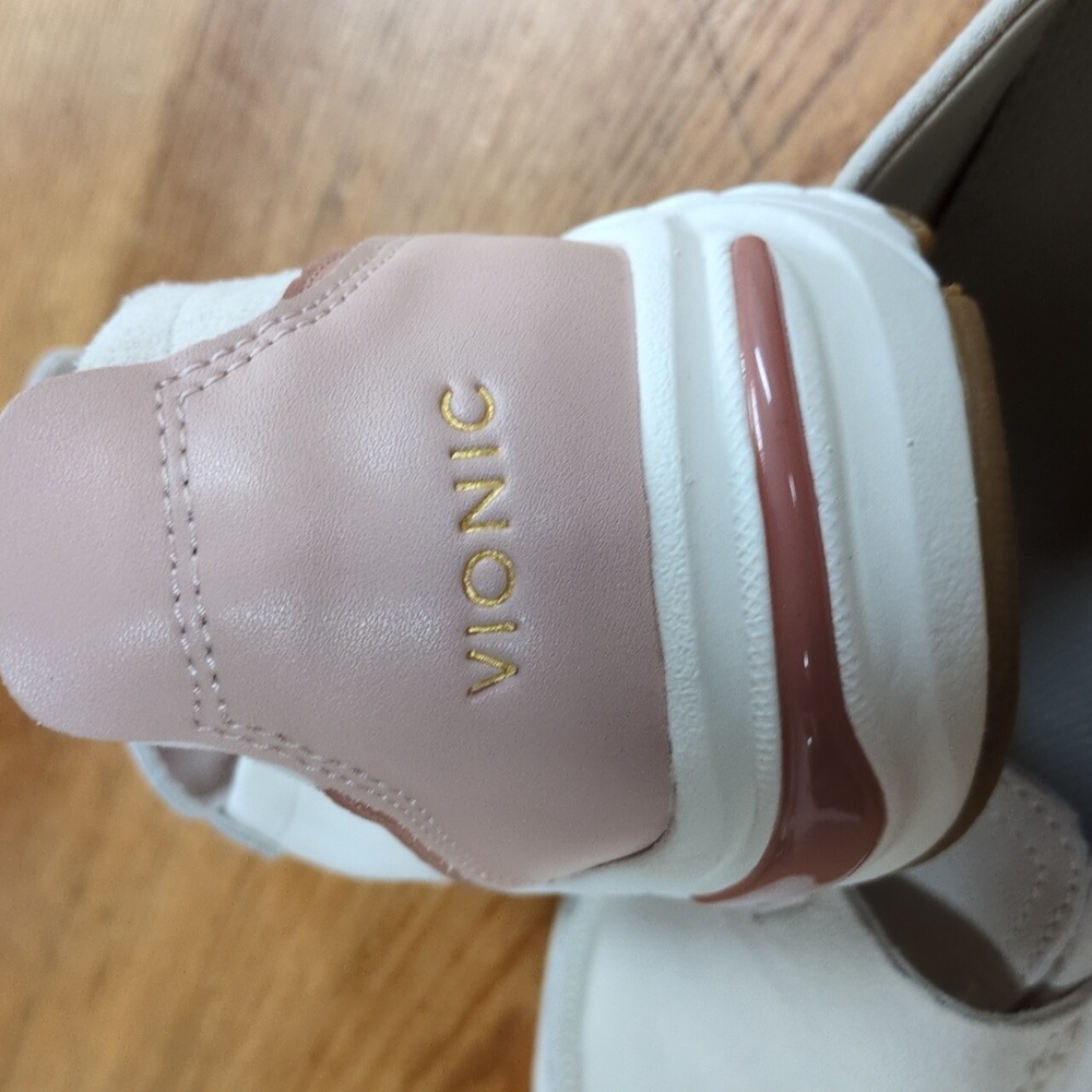 Vionic 23Walk Roam Loafer Cream Cameo Rose Size 8 Wide - Picture 8 of 12